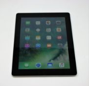 A pre-owned Apple iPad 4th Gen (Wi-Fi Only) 16 16GB in black (Serial: DMPMHSC3F182) (iCloud