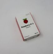 Three boxed as new Raspberry Pi 3 Model B 1GB RAM (Cosmetic damage to boxes).