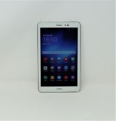 A pre-owned Huawei MediaPad T1 8.0 Pro T1-821L 16GB in White (FRP clear) (Some cosmetic damage to