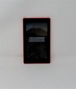 A pre-owned Amazon Fire 7 (7th Gen) 8GB in Orange.