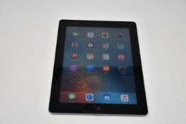A pre owned Apple iPad 2 (Wi-Fi Only) 16 GB in black, cosmetic damage (Serial: DN6GCS3ZDFHW) (iCloud