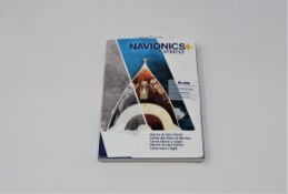 A boxed as new Navionics Plus Updates Marine & Lake Charts Compact Flash Card (Model: CF/NAVU-NU) (