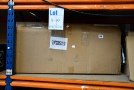 One boxed E9 adjustable folding electric scooter.