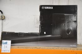 One boxed as new Yamaha YAS-209 sound bar with Wireless Subwoofer.