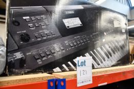 One boxed as new Yamaha portable keyboard (Model: PSR-E463).