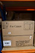 One boxed as new Canon Plain Pedestal Type F1 (Printer stand).
