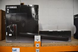 One boxed Yamaha YAS-209 Soundbar.