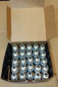One box of 25 as new PCL AC21CM airflow couplings.