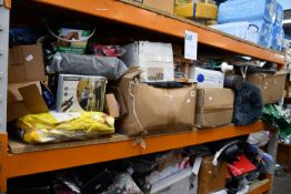 A large quantity of miscellaneous pet related items.