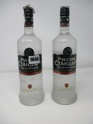 Three bottles of Russian Standard Vodka (1ltr) (Over 18s only).