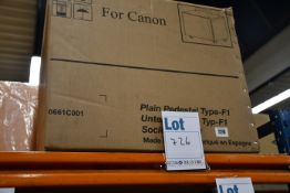 One boxed as new Canon Plain Pedestal Type F1 (Printer stand).