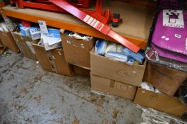 A large quantity of miscellaneous facemasks.