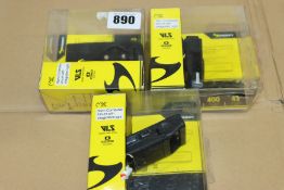 Three Moon MX stem cycle computer mounts with integrated bike lights 400 lumens.