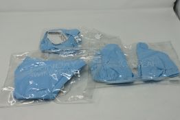 One as new Monday Swimwear Maui Bottom sky blue size S. One as new Monday Swimwear Barbados Top