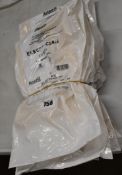 Six pairs of as new Ansell electricians gloves, size 9 (length 11, cuff RB, code: 801296).