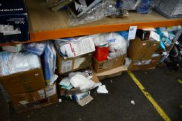 A large quantity of miscellaneous facemasks.