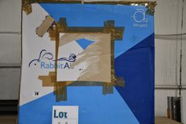 One Rabbit Air MinusA2 asthma and allergy friendly air purifier.