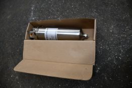 One boxed as new Spectrum Inox standard (SFH) stainless steel filter housing (SFH-SBR-1-10-1/2).