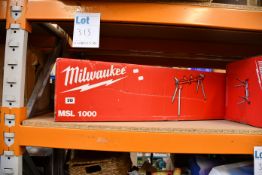 One boxed as new Milwaukee MSL1000 Universal Mitre Saw Stand.