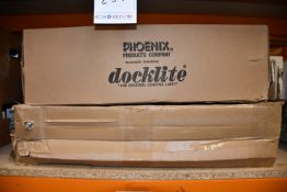 Six boxed as new Phoenix Docklight DL-42-Arm (Swing arm for loading light arm).