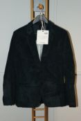 One pre-owned Paul Smith Corduroy Soho fit green blazer size 38R/48R (A00755).