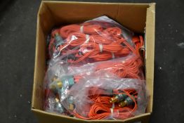 One boxed as new Searchlight LED Mother and Child Floor Lamp.