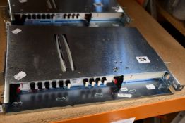 A pre-owned Ciena CN-100-A80 B-720-0022-001 WM0AALWEAA M8889224 DWDM Module (Untested, sold as