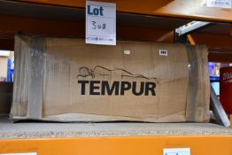 One boxed as new Tempur travel sets in colour: grey (Model: 118814).