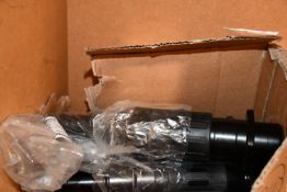 Three boxed Stanley Black and Decker fuel injectors (Model: 4050350004).