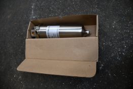 One boxed as new Spectrum Inox standard (SFH) stainless steel filter housing (SFH-SBR-1-10-1/2).