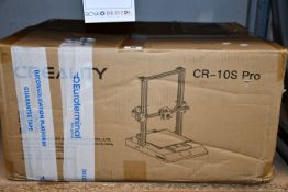 One boxed Creality CR-10S Pro 3D Printer.