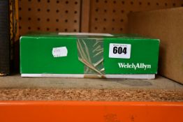 One boxed as new Welch Allyn 3.5V Professional Diagnostic Set.