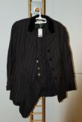A lady's pre-owned Aquascutum four piece set comprising of jacket, waistcoat, trousers and skirt (
