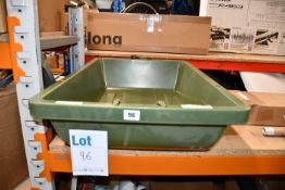 An as new Eurohunt Wildwanne forest bath in green.