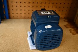 One Pedrollo Pqam 60 water pump (Slight damage to top).