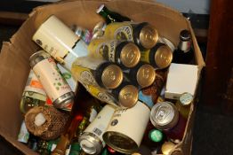 A box of alcohol to include beers, prosecco, vodka and wine (Over 18s only).