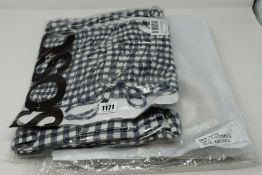 One as new Miss Circle Never Enough White Stretch Crepe Wide Leg Trousers size XS (B1057MC13). One