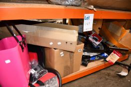 A quantity of miscellaneous items, mainly as new bicycle parts/accessories.