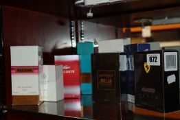 A quantity of mainly as new fragrances to include one lady's Amouage Honour eau de parfum, one Tom