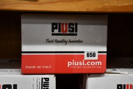 One boxed as new Piusi Carry diesel transfer pump (F00223260).