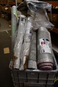 A quantity of miscellaneous rugs, mats and related items.