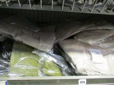 A large quantity of Anthropologie Khaki Green Crop pants (OB1161489), Free People Paris Pleated