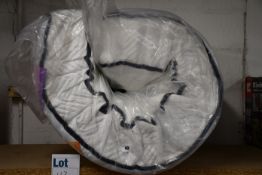 One as new Wayfair Sleep Cool blue pocket memory 1500 series mattress (Size: single).