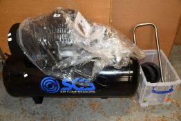 A SGS Engineering air compressor (SC100V).