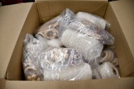 A quantity of as new 3mm cotton thread sets for dream catcher wall hangings (Approximately 15).