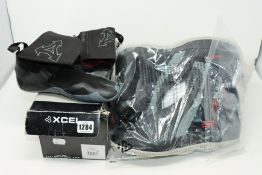 Two as new Gul All Purpose 5mm neoprene zipped diving boots size 9 and 10 (S1903393). One as new