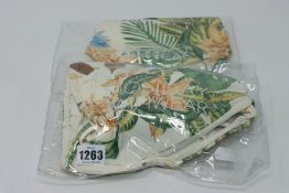 One as new Monday Swimwear Tulum Bottom Amazonia size S/M. One as new Monday Swimwear Tulum Top