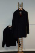 One as new Superdry Limited Bridge coat size M (Colour: navy/jaffa. no tags). One men's pre-owned