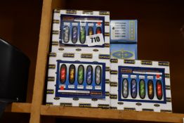 A quantity of Boreman 0.5m red LED oblong marker lamps 1001-3005R (Approximately 55) and four red