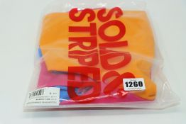 One as new Solid & Striped The Reversible Claudia Azure/Marigold/Fuschia one piece size S.